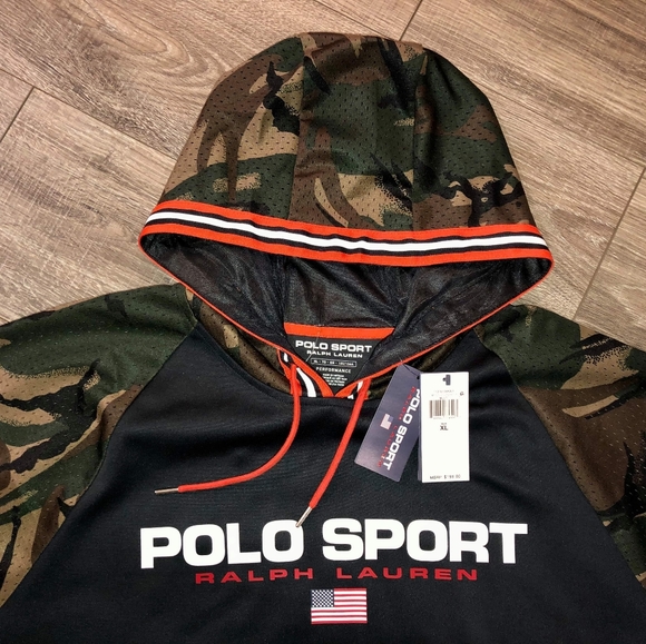 Polo Ralph Lauren Sport Camo Men’s Hoodie - Picture 2 of 3